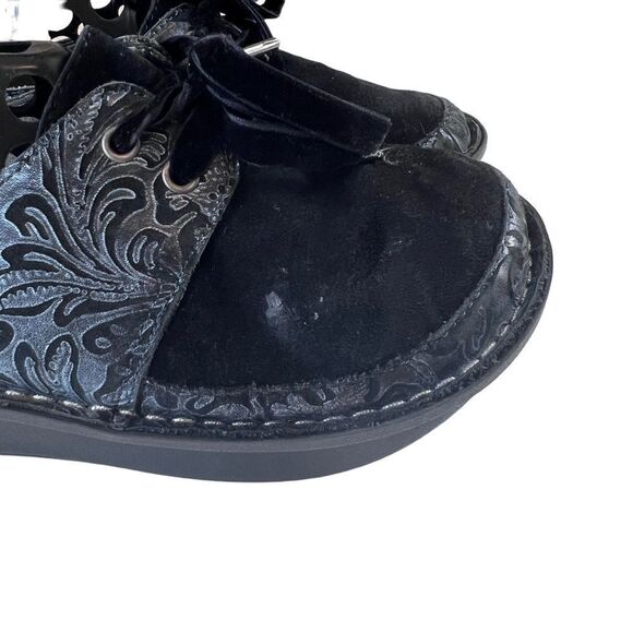 ALEGRIA PG LITE DAN 435 BLACK LACE UP COMFORT SHOES - Picture 5 of 10